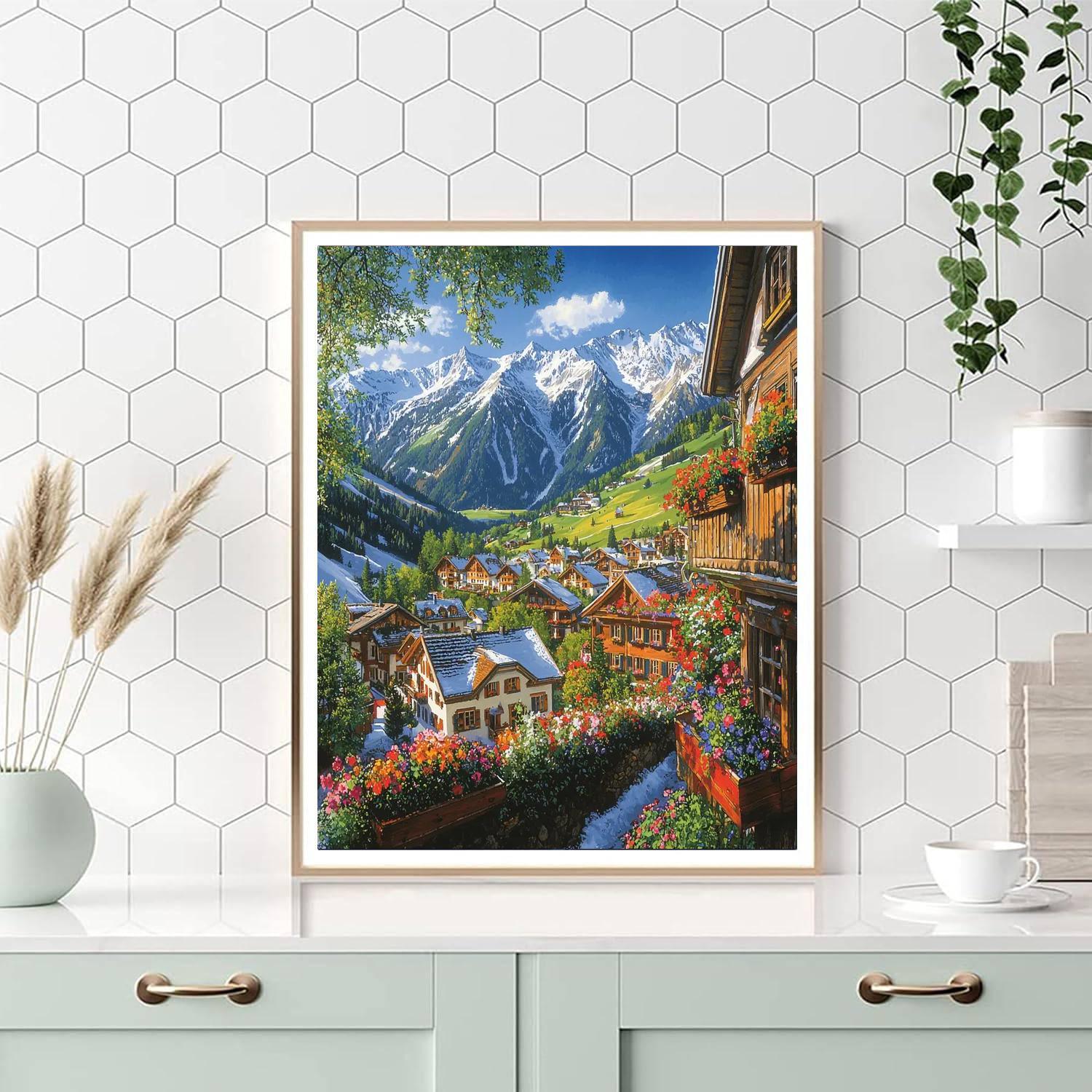 Kitzbühel - Austria Numbered Painting Kits