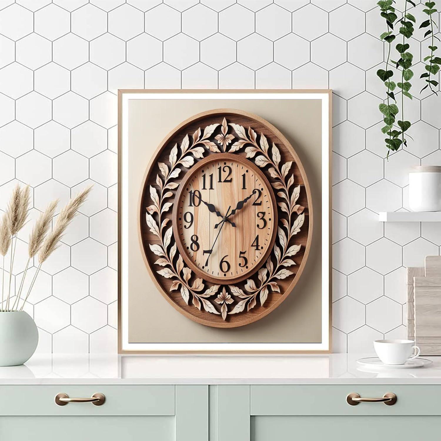 Maple Grove Clock Painting Number Kit