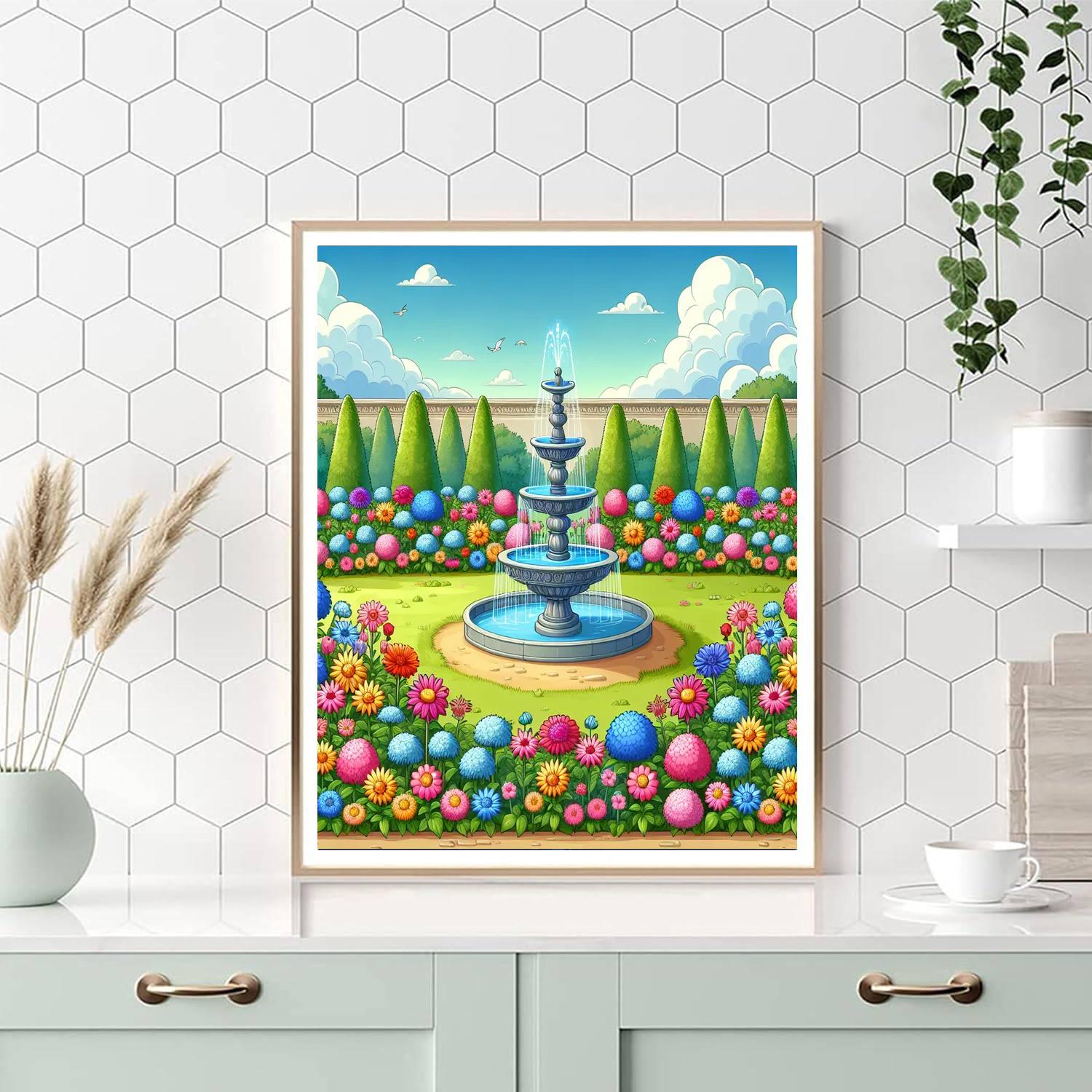Royal Garden Escape Paint By Number