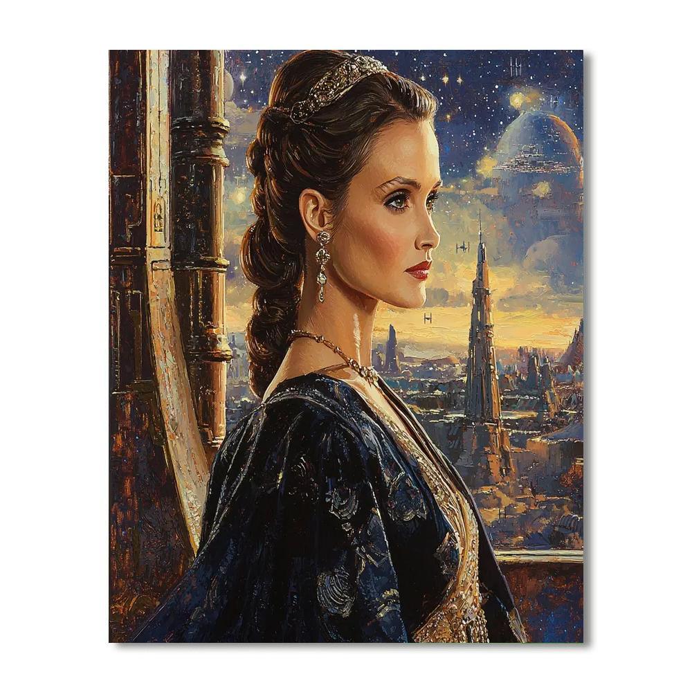 Natalie Portman: From Star Wars To The Vantage Of Excellence Number Painting