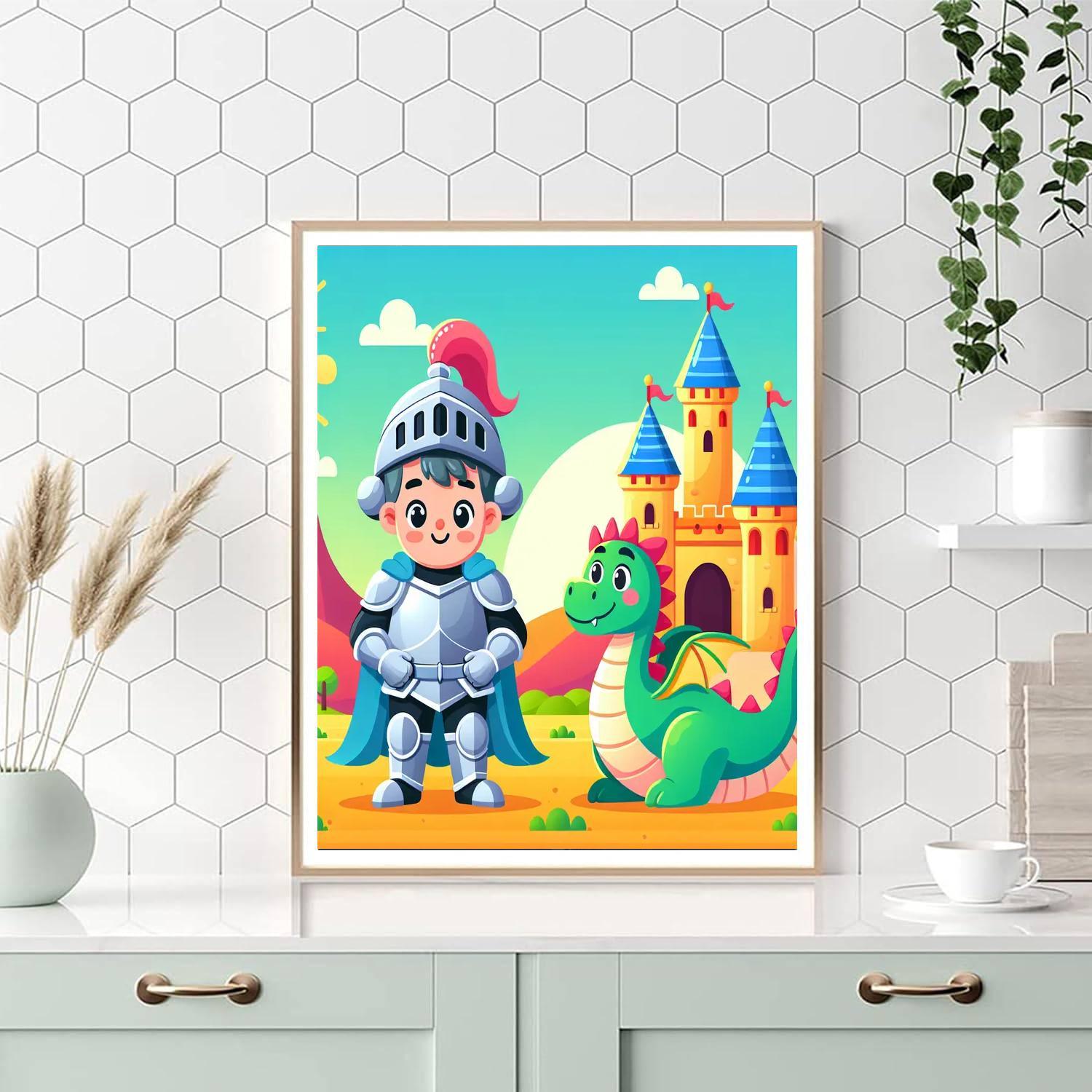 Royal Knights Numbered Painting Kits
