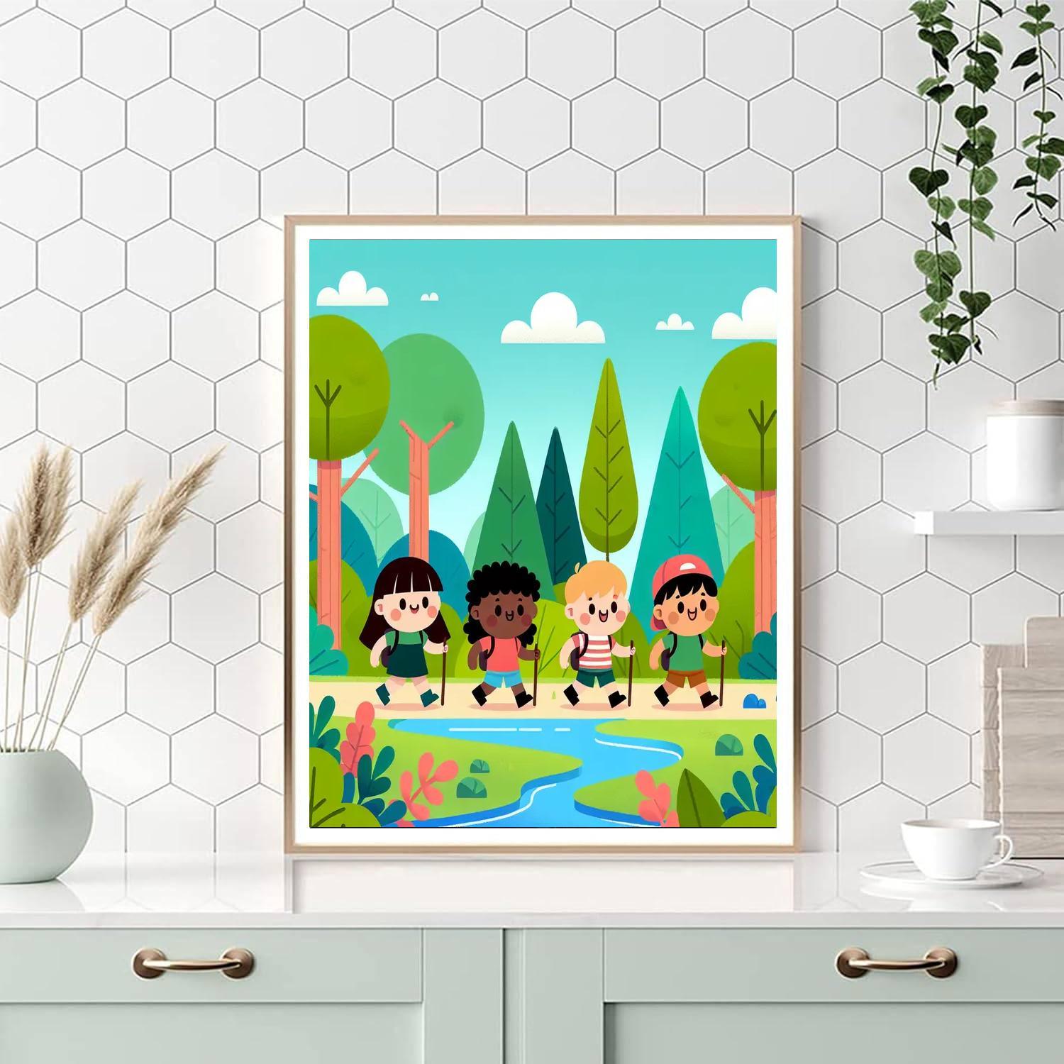 Nature Explorer's Trek Paint By Numbers Kits