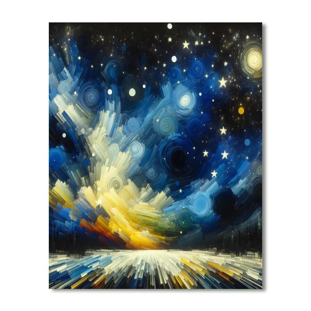 Van Gogh's Starry Nightscape Paint By Numbers Kits