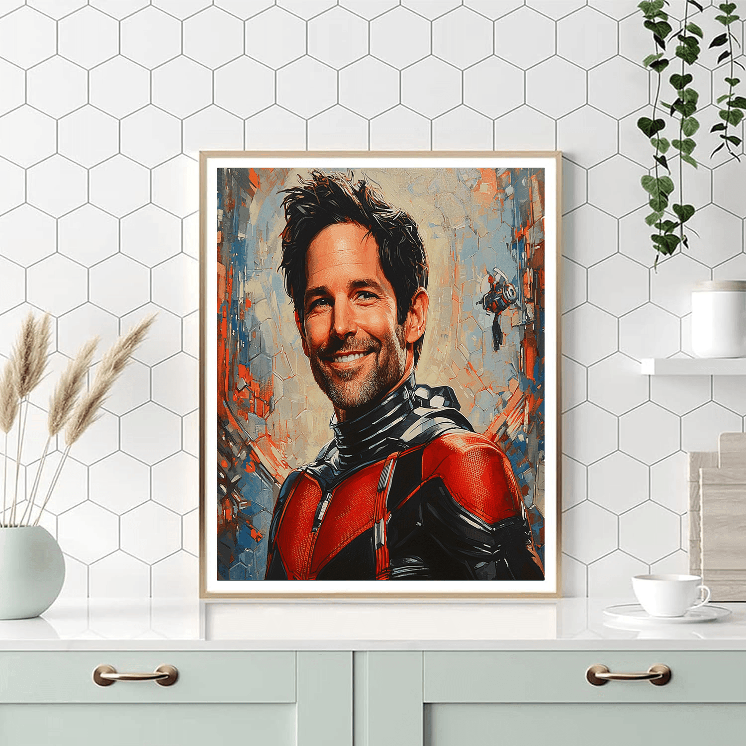 Paul Rudd: The Eternal Charm Of Ant-man Paint By Number