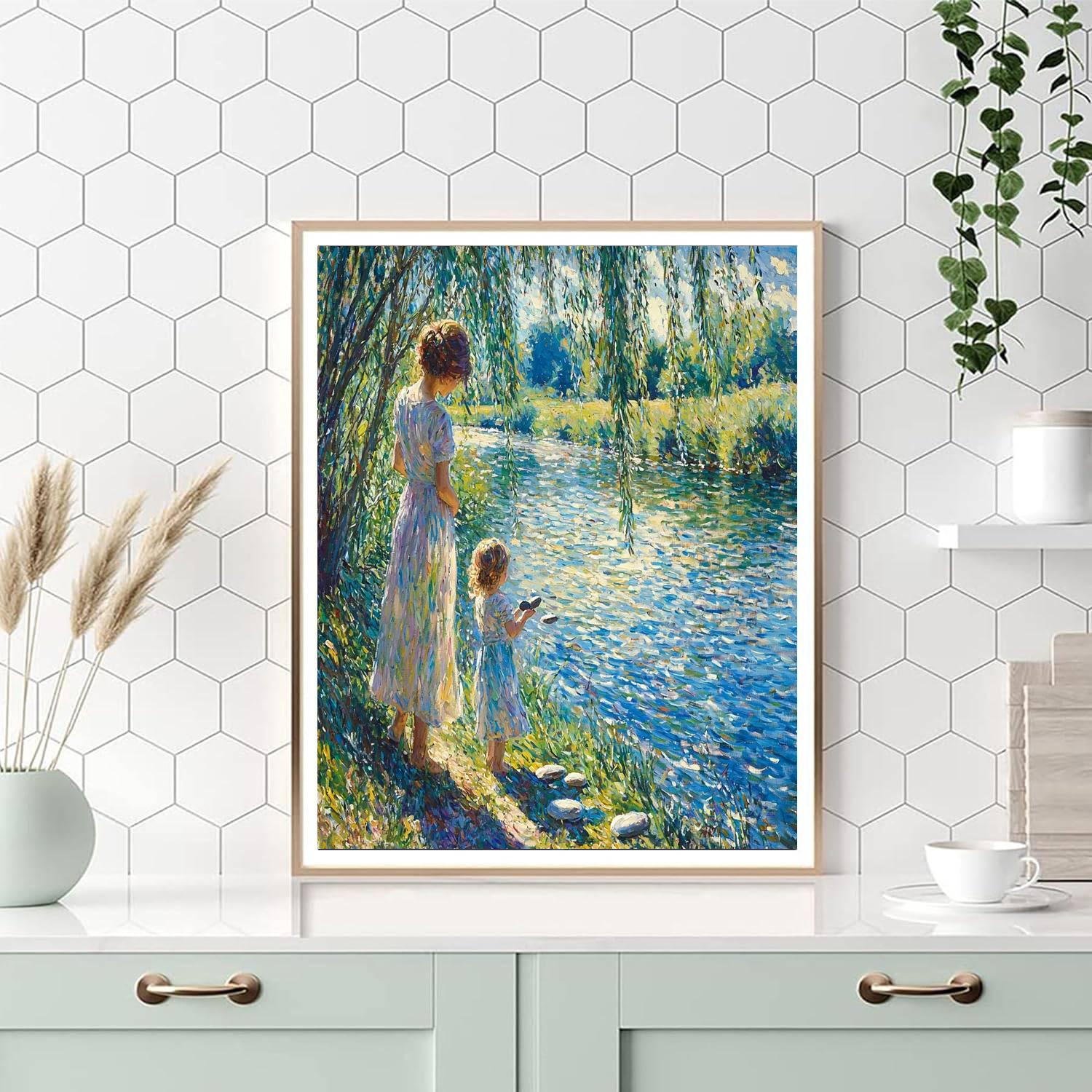 Riverside Ramble Paint By Numbers