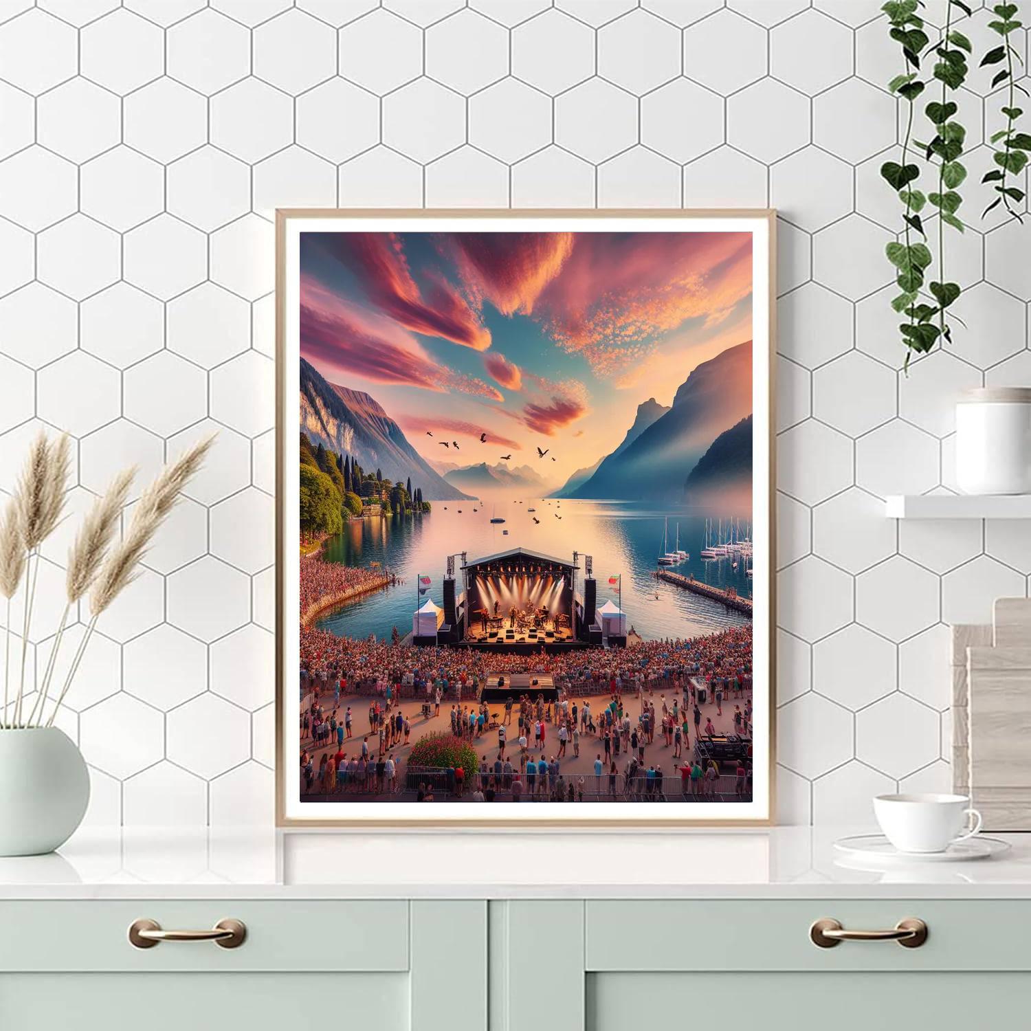 Jazz & Blues Festival - Montreux Paint By Numbers Kits