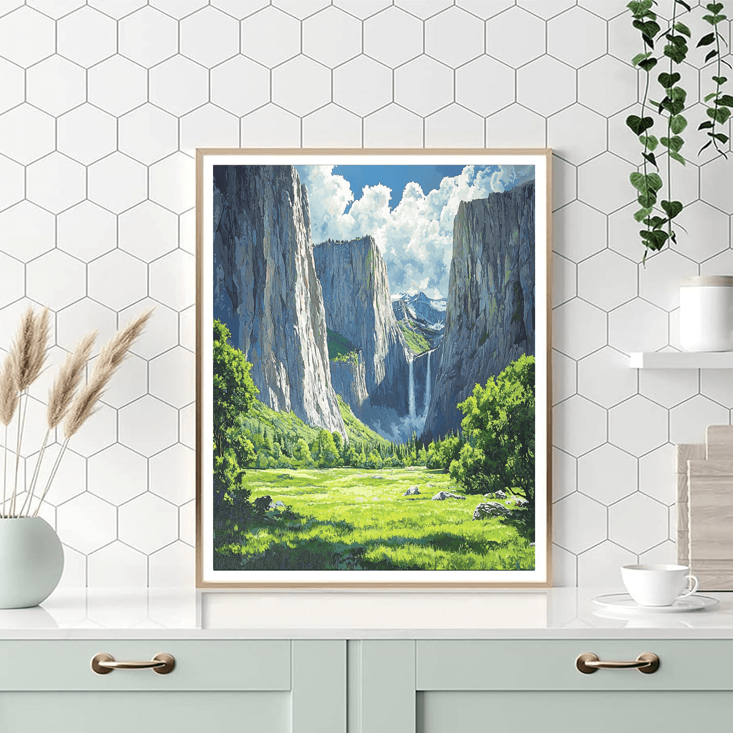 Yosemite Valley - California Numbered Painting Kits