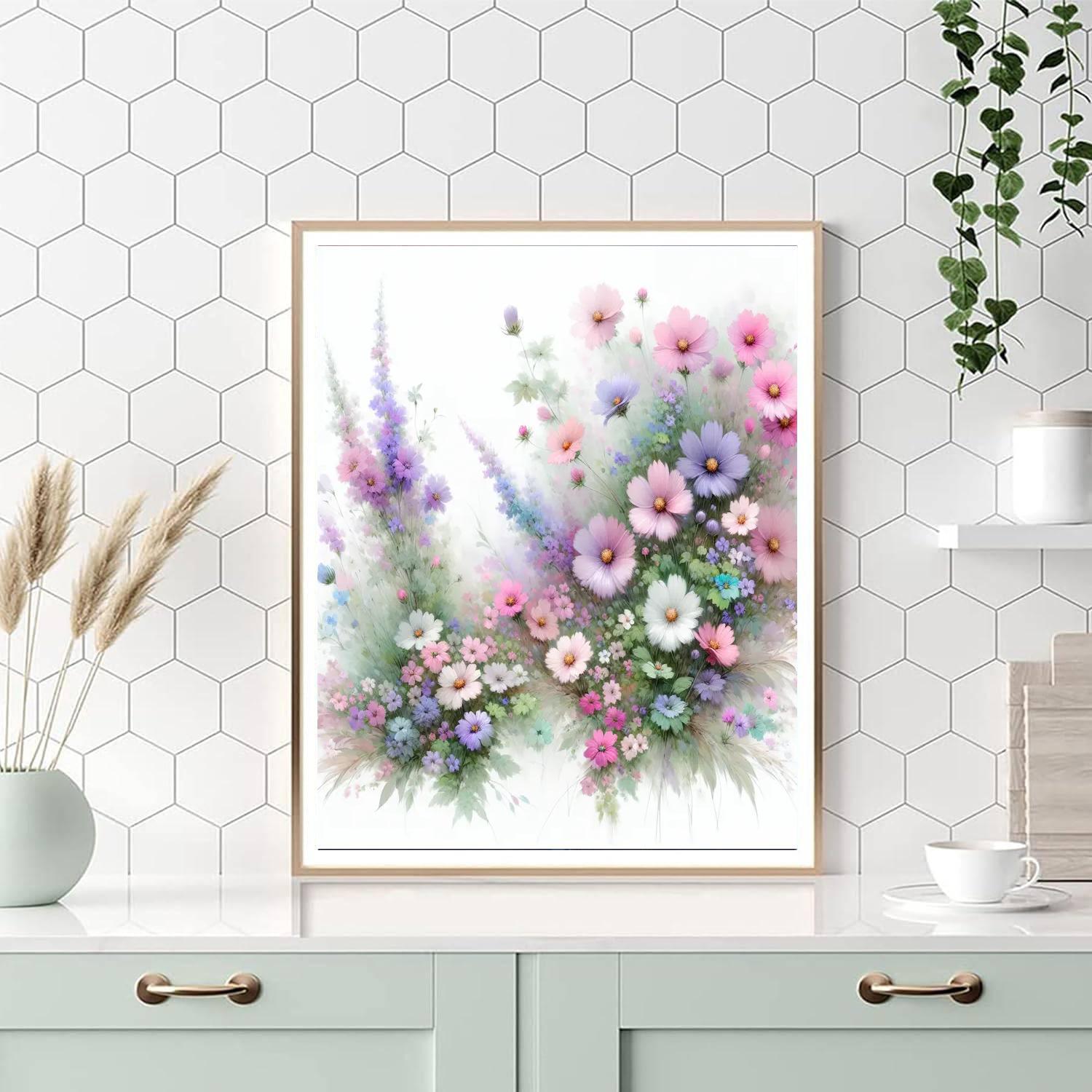 Serenity Bloom Painting Number Kit