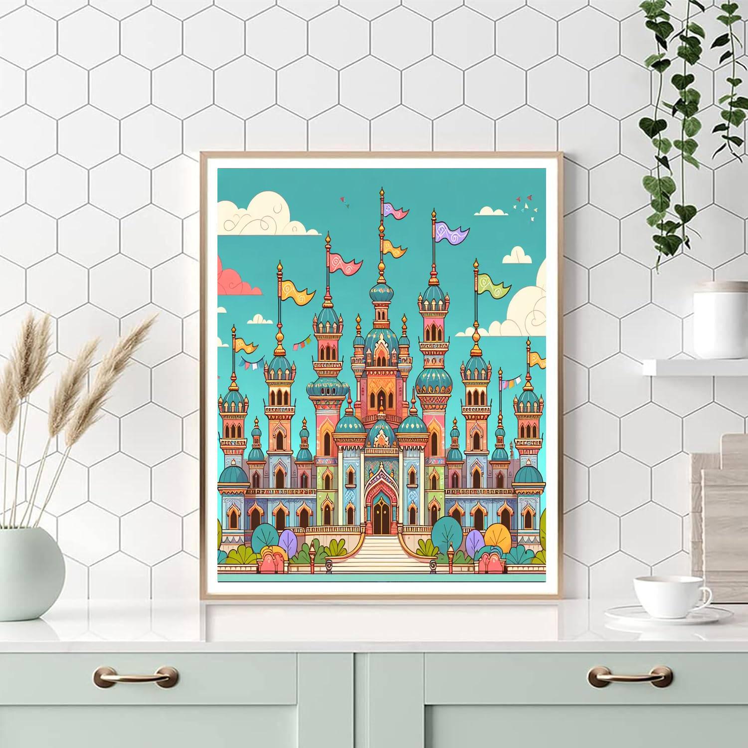 Royal Princess Dream Painting Number Kit