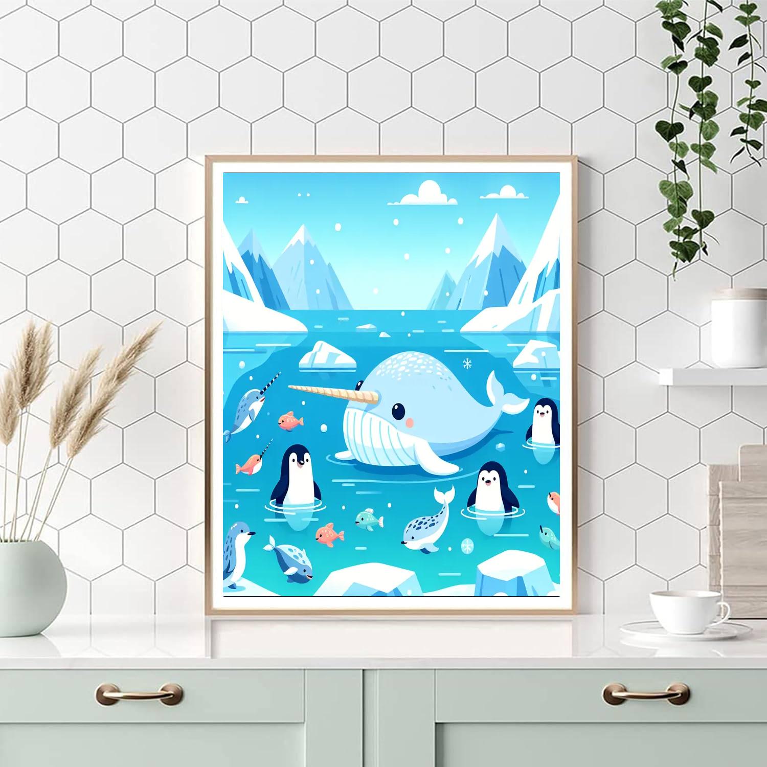 Polar Plunge Paint By Numbers Kits