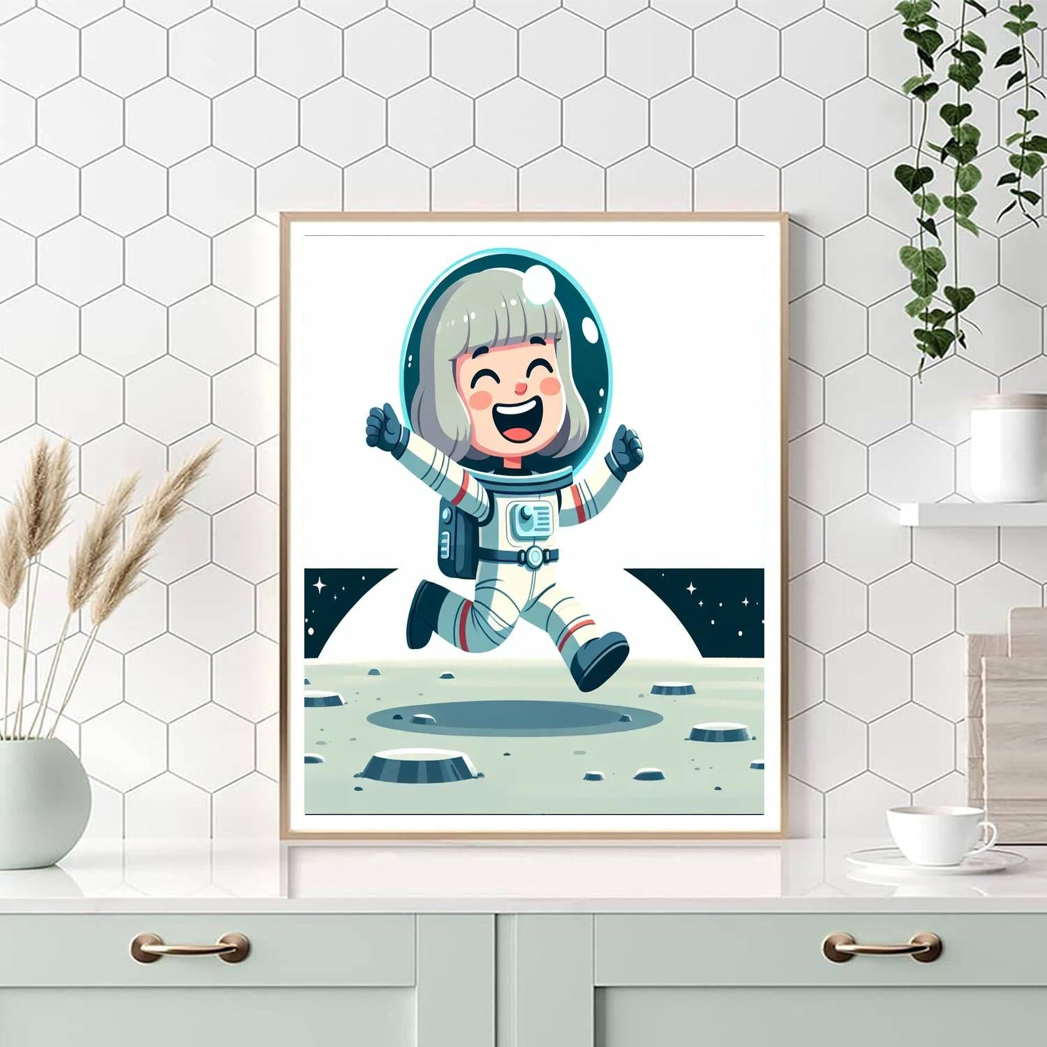 Lunar Leaps Painting By Numbers Kit