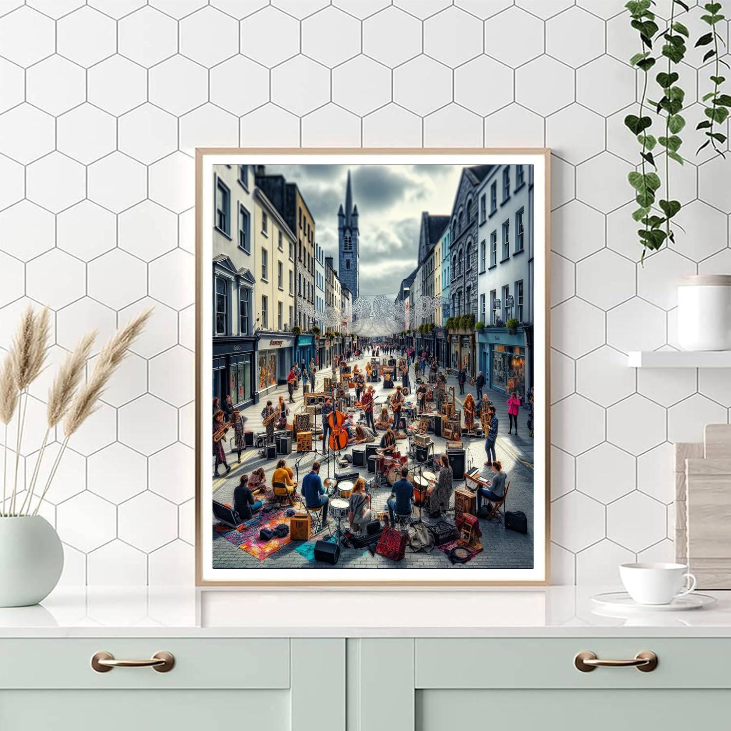 Galway Arts Festival - Ireland Painting By Numbers Kit