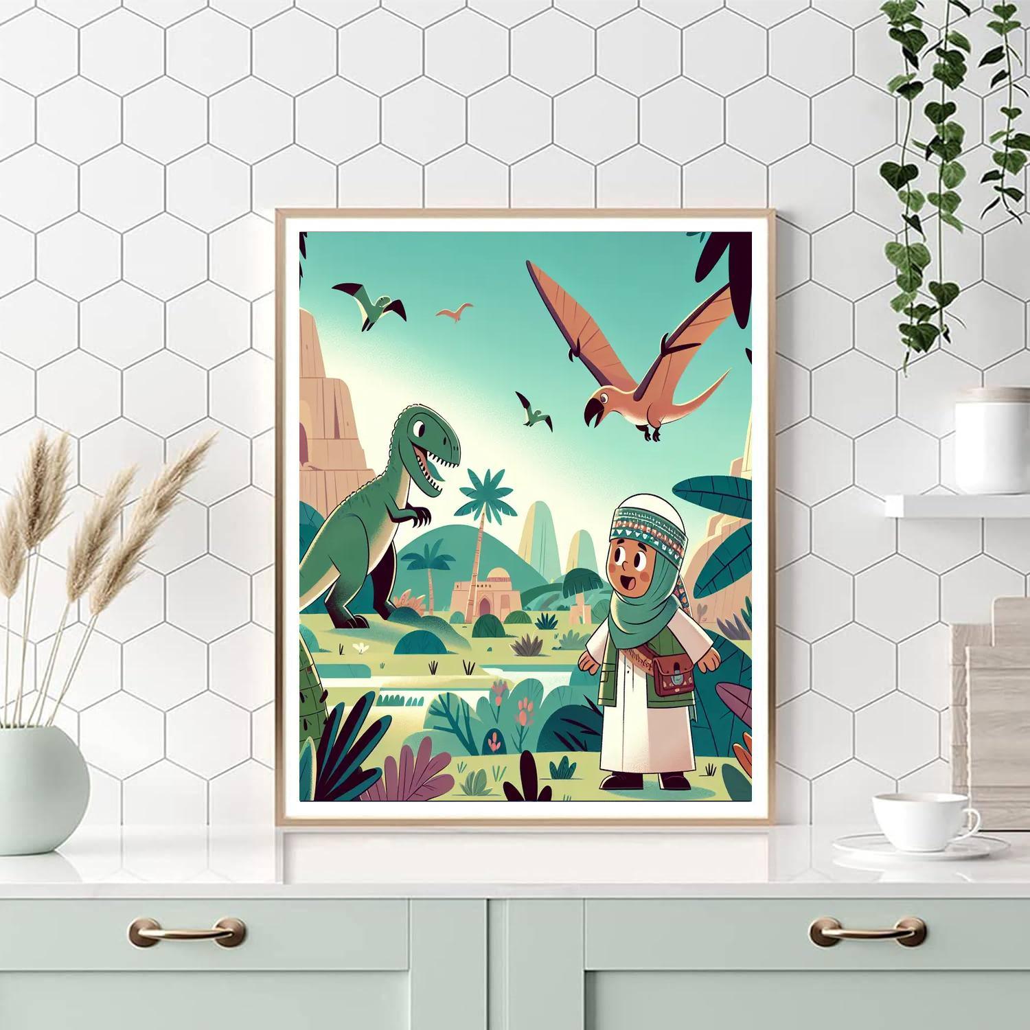 Dino Safari Experience Paint By Number