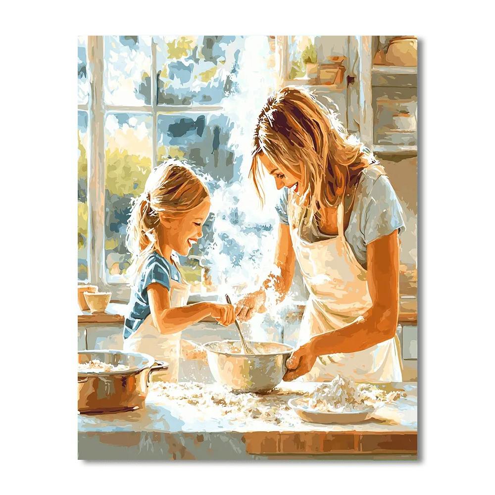 Together In The Kitchen Paint By Number