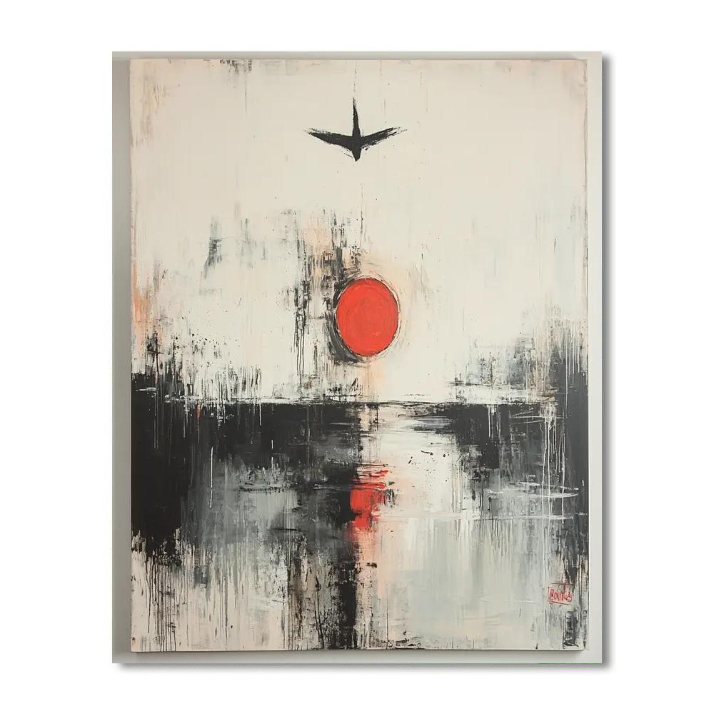 Banksy Inspired The Fragility Of Peace  Number Painting