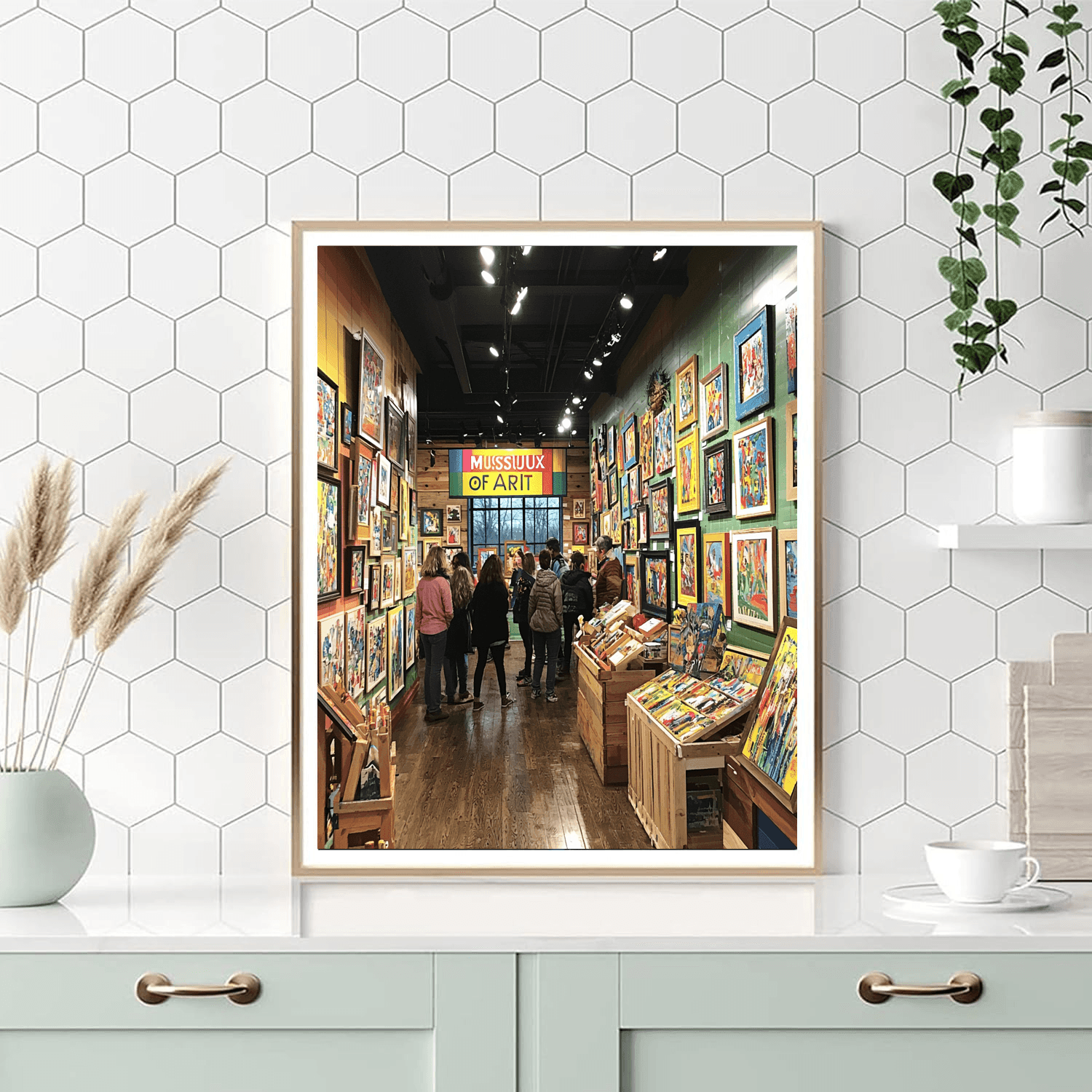 Museum Of Bad Art Number Painting