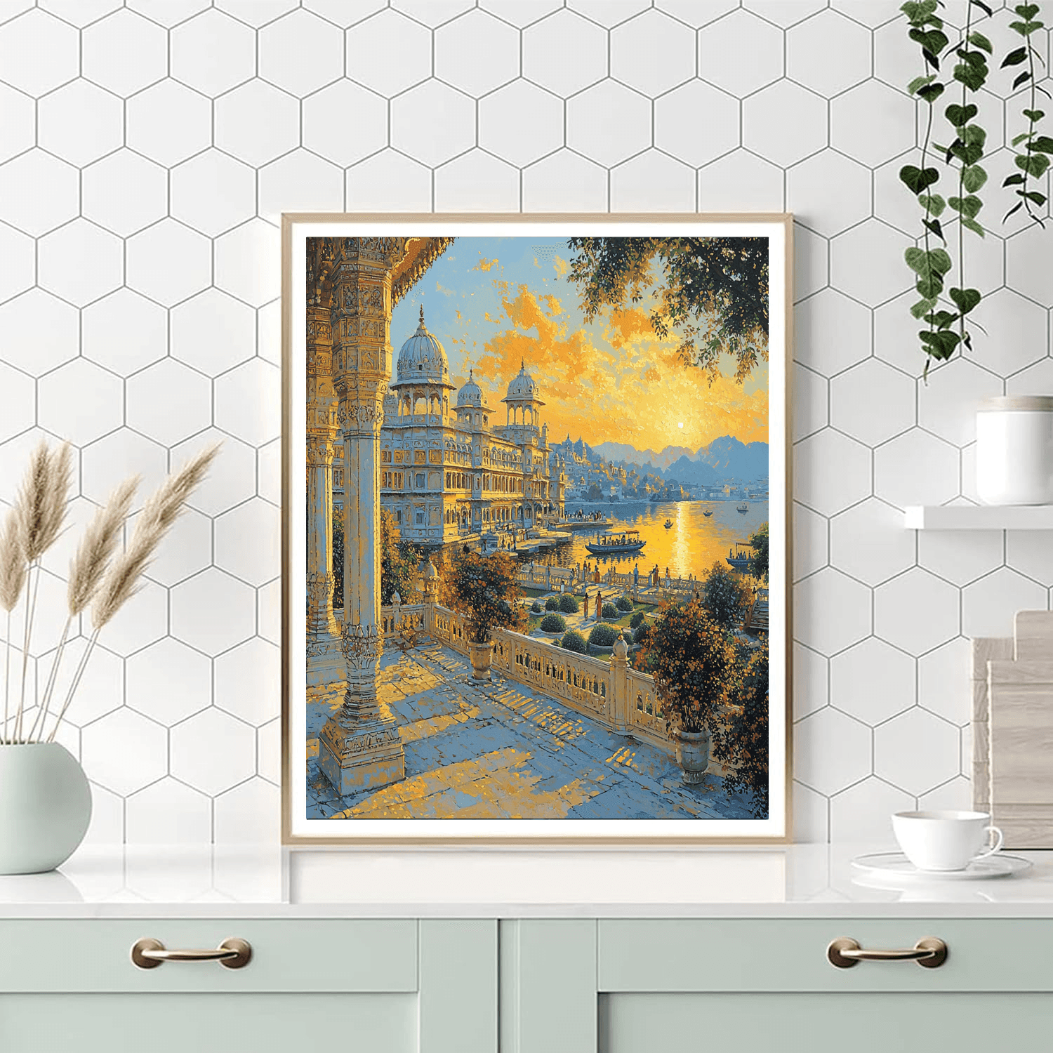 Udaipur's City Palace Numbered Painting Kits