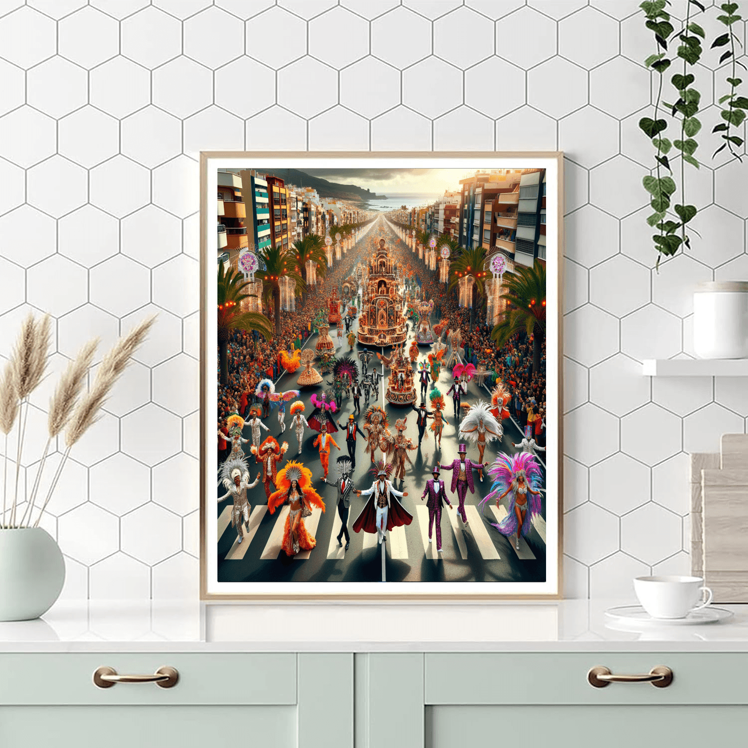 Las Palmas De Gran Canaria Carnival - Spain Paint By Number