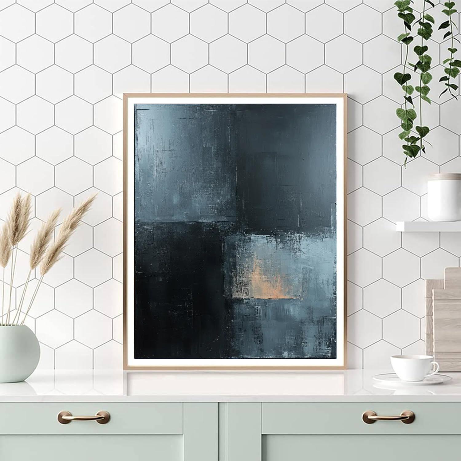 Mark Rothko Inspired Resonant Silence  DIY Paint By Numbers