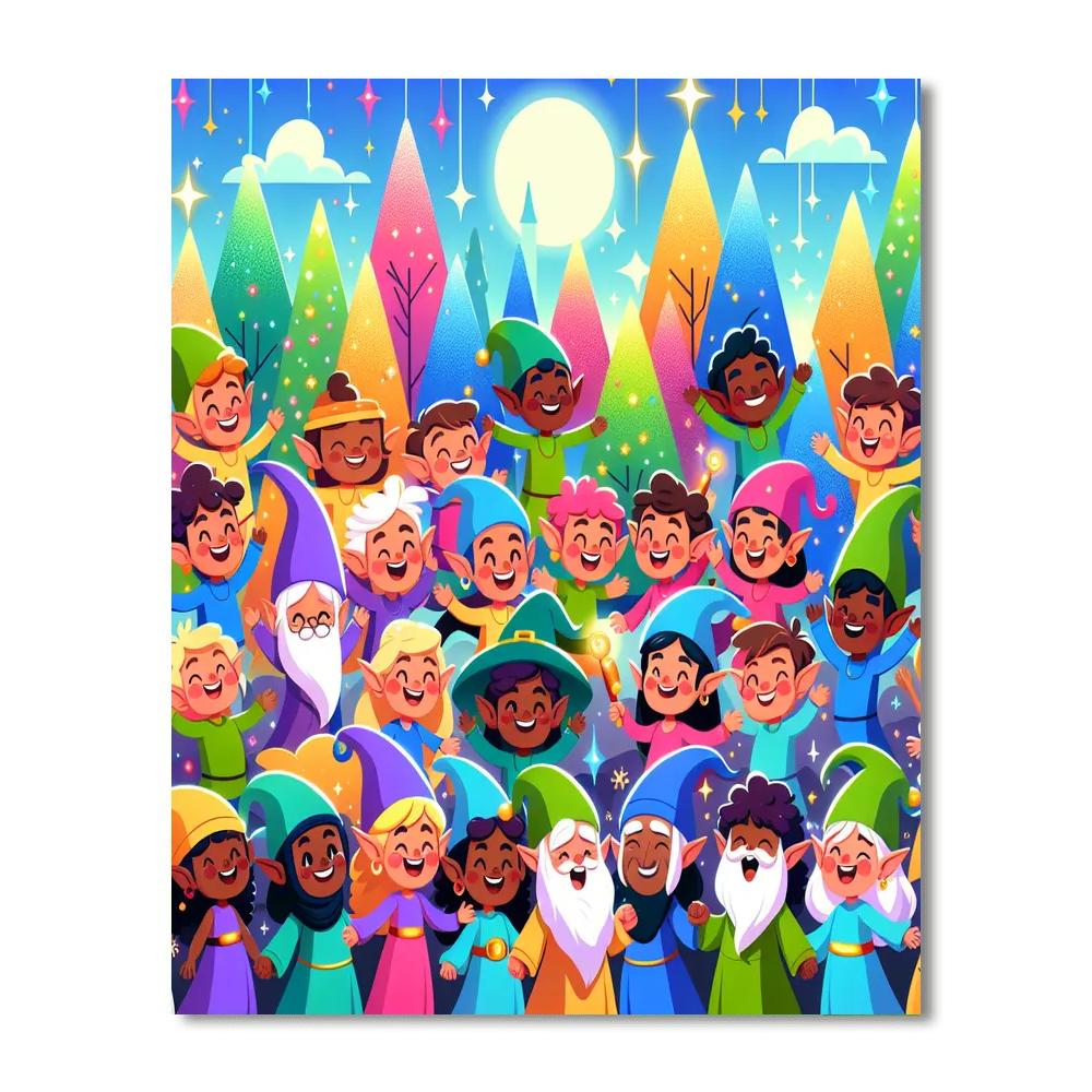 Creative Fantasy Land Numbered Painting Kits