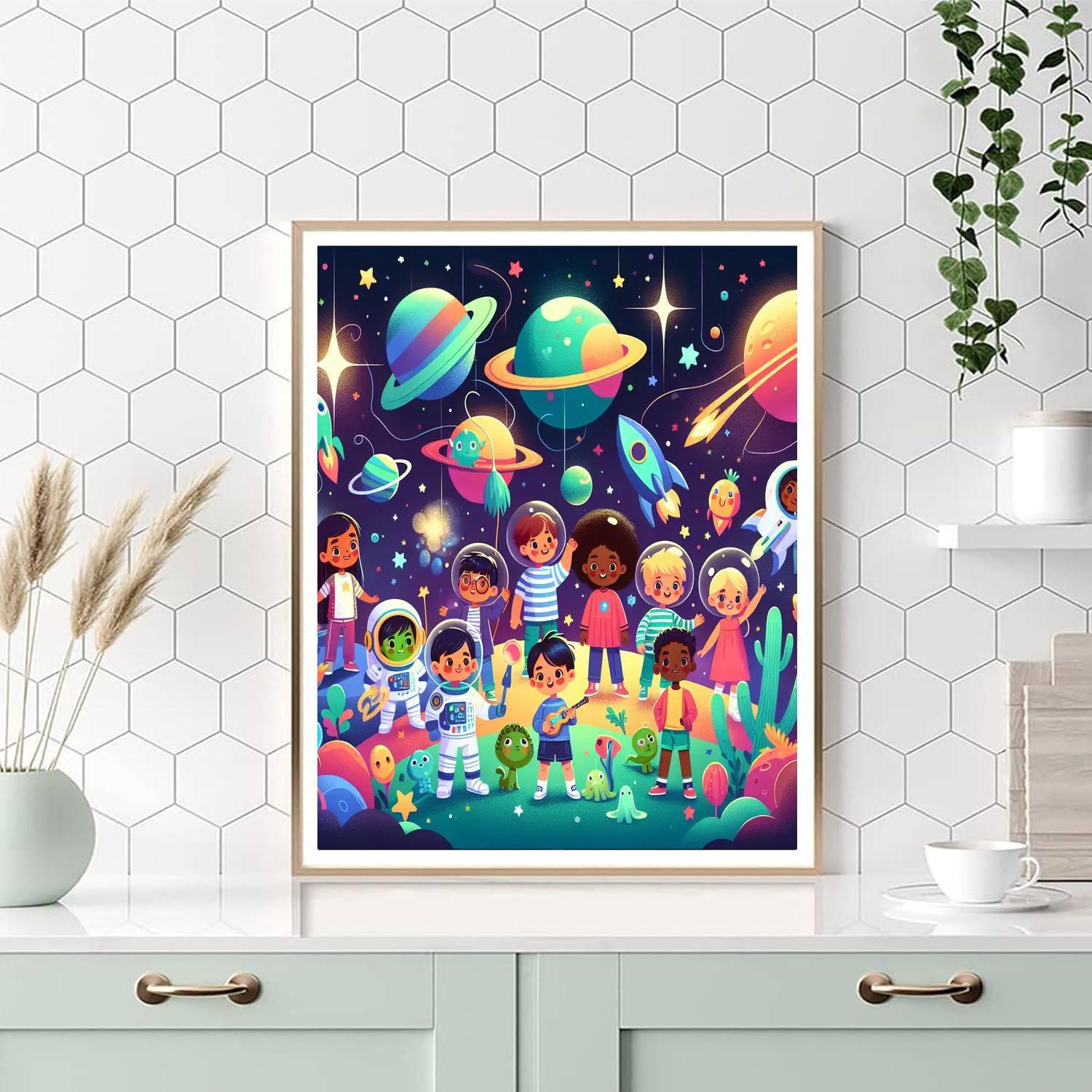 Galaxy Guardians Quest Paint By Numbers