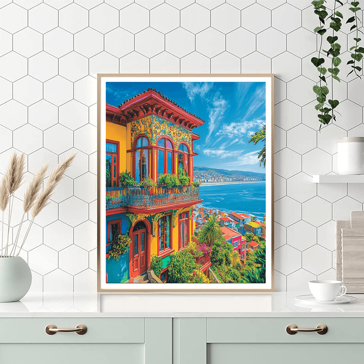 Pablo Neruda's House Numbered Painting Kits