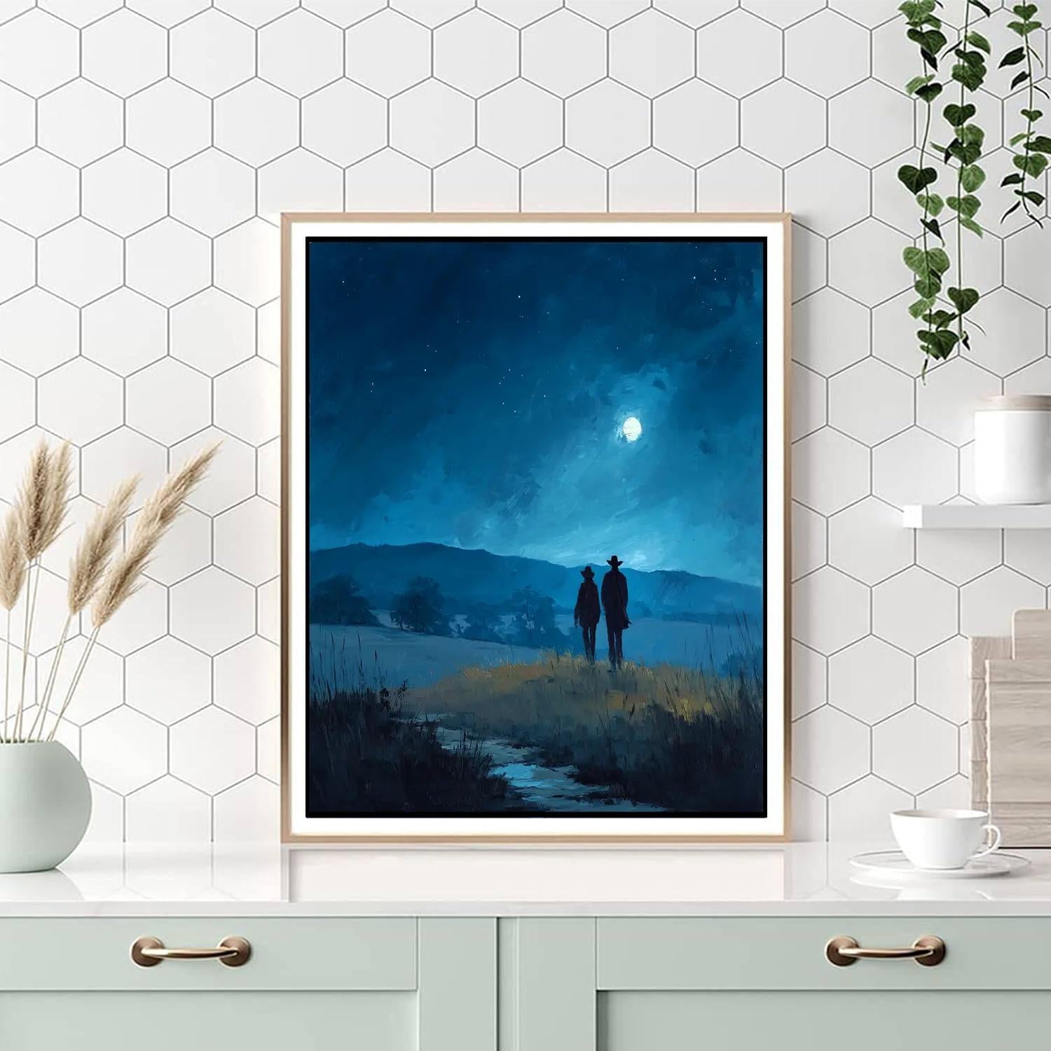 Moonlit Moments Numbered Painting Kits