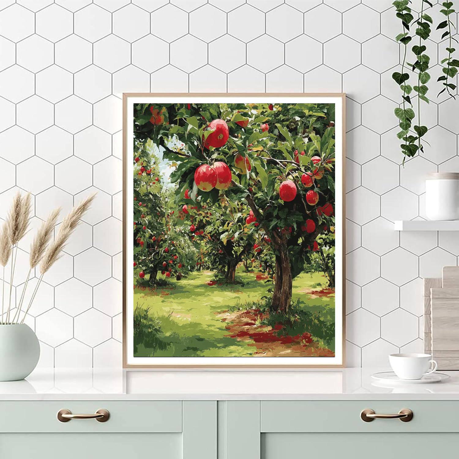 Mother’s Day At The Orchard Number Painting