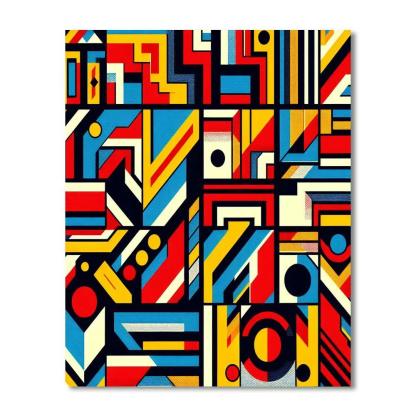 Retro Pop Art Festival Numbered Painting Kits