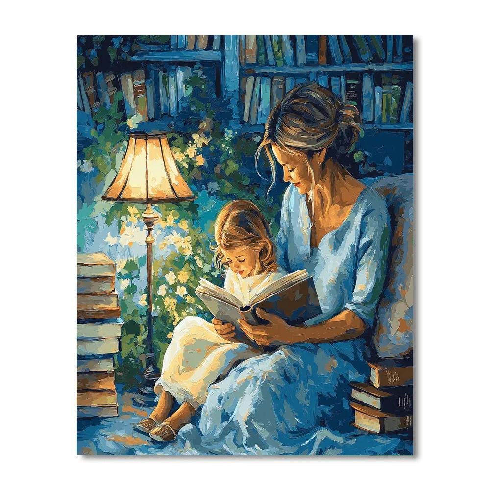The Gift Of Reading Paint By Numbers