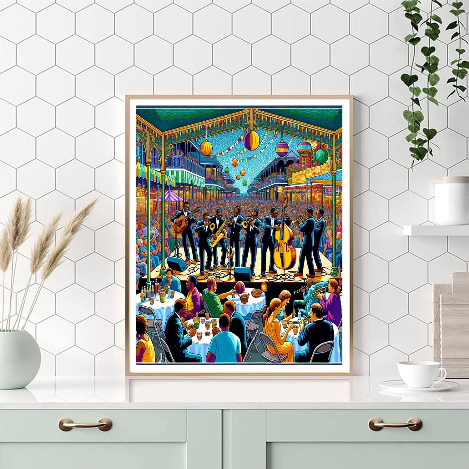 New Orleans Jazz Festival - Usa Paint By Number