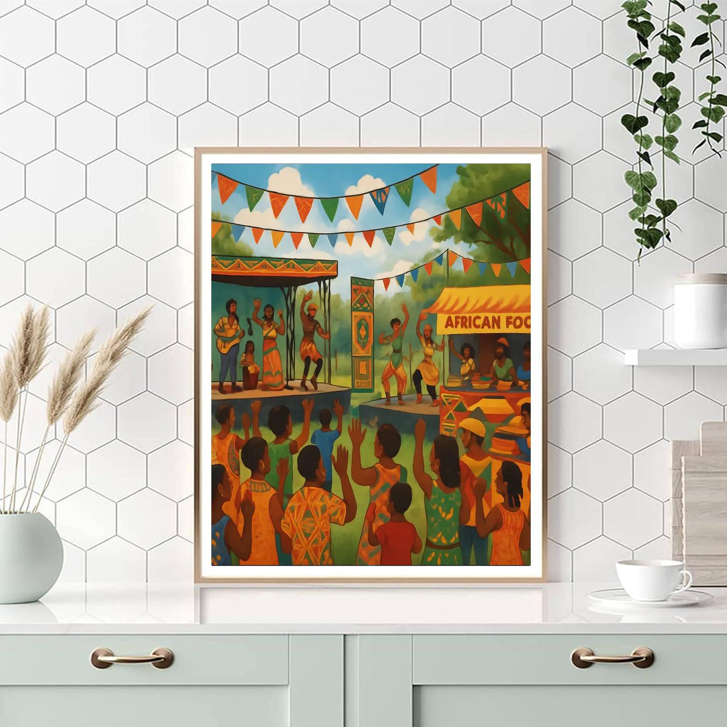 Yam Carnival - London Paint By Number