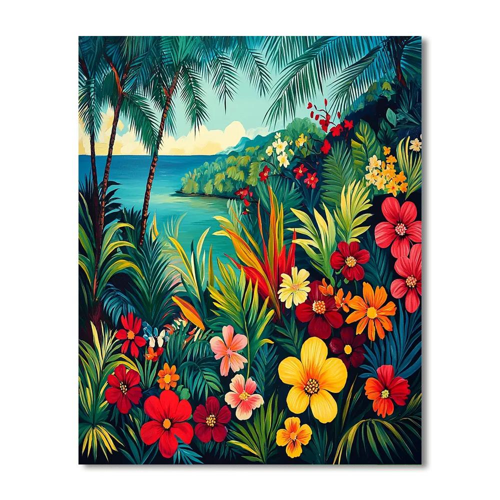 Frida Kahlo Inspired Elysian Bliss  Paint By Numbers