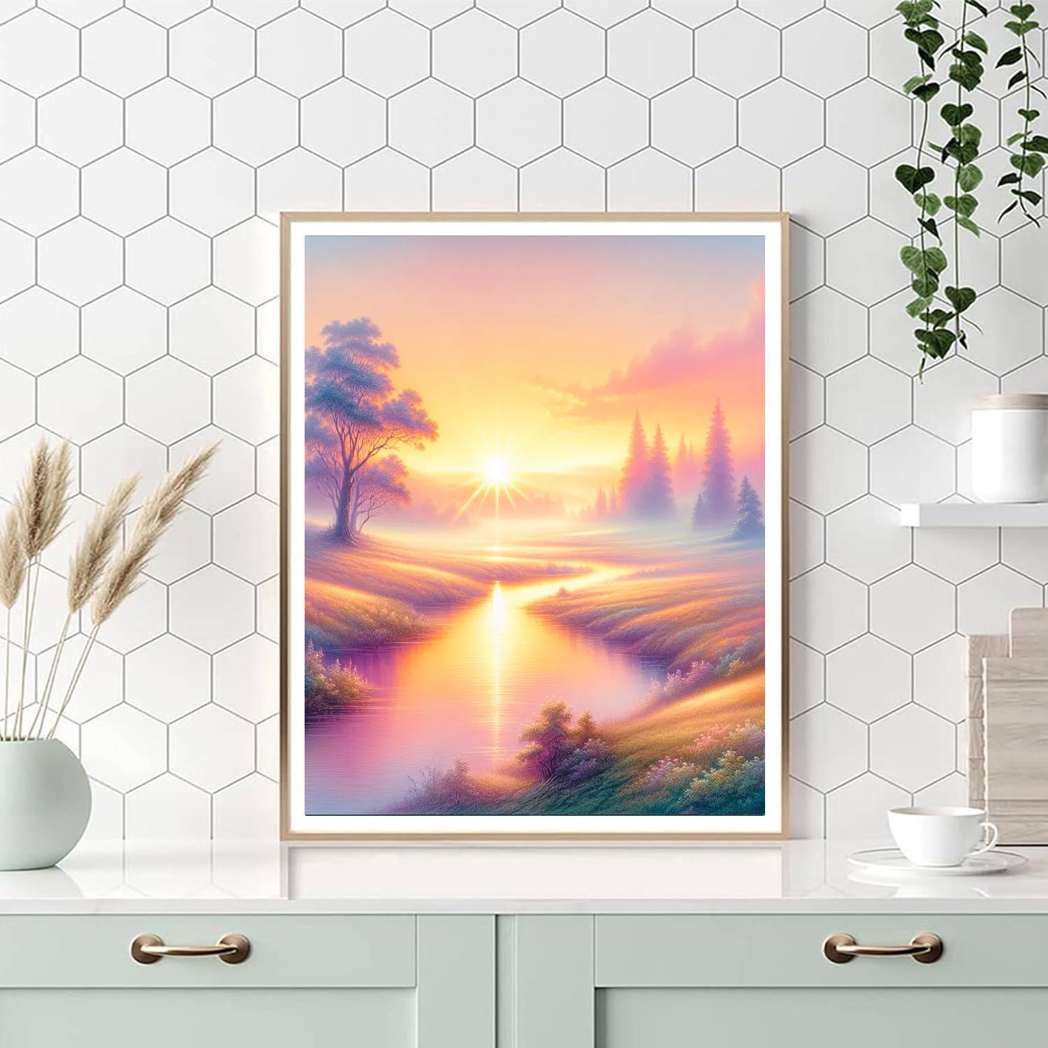 Aurora's Dawn Radiance Paint By Color