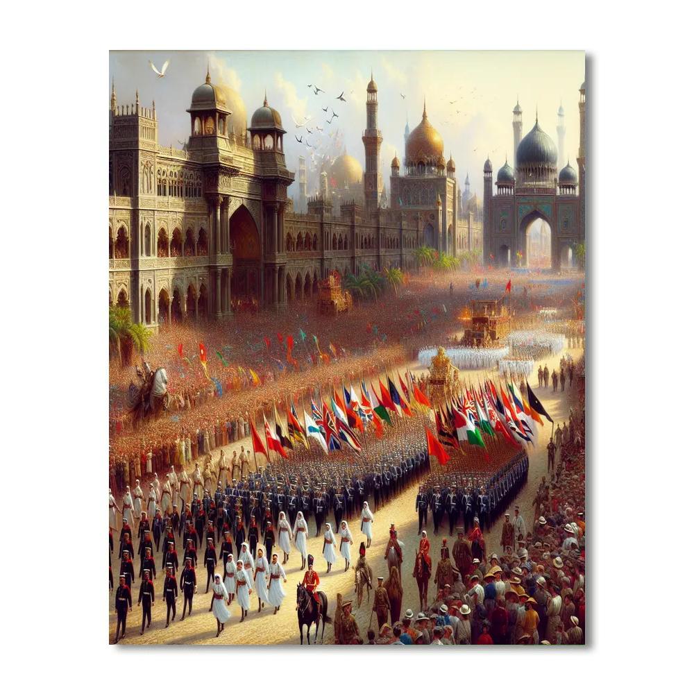 The Festa Della Repubblica Paint By Numbers Kits