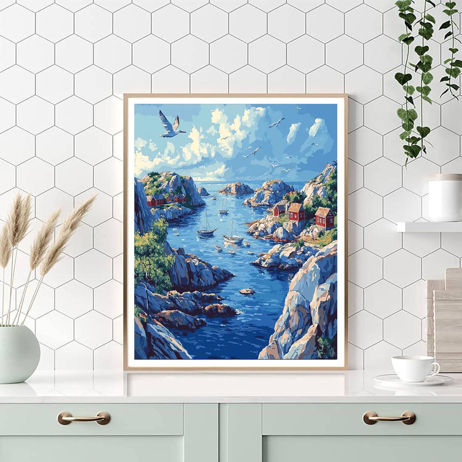 Fjällbacka Archipelago - Fjällbacka Paint By Numbers