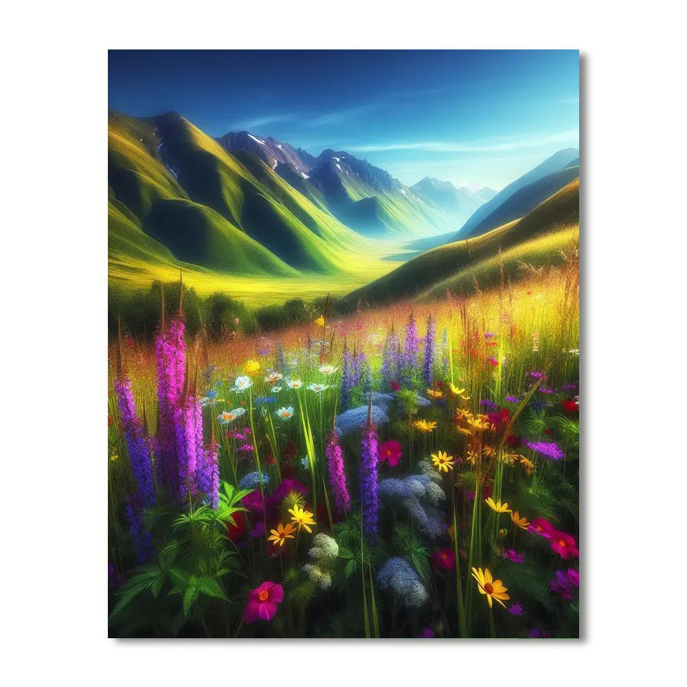 Mountain Meadow Harmony Paint By Numbers Kits