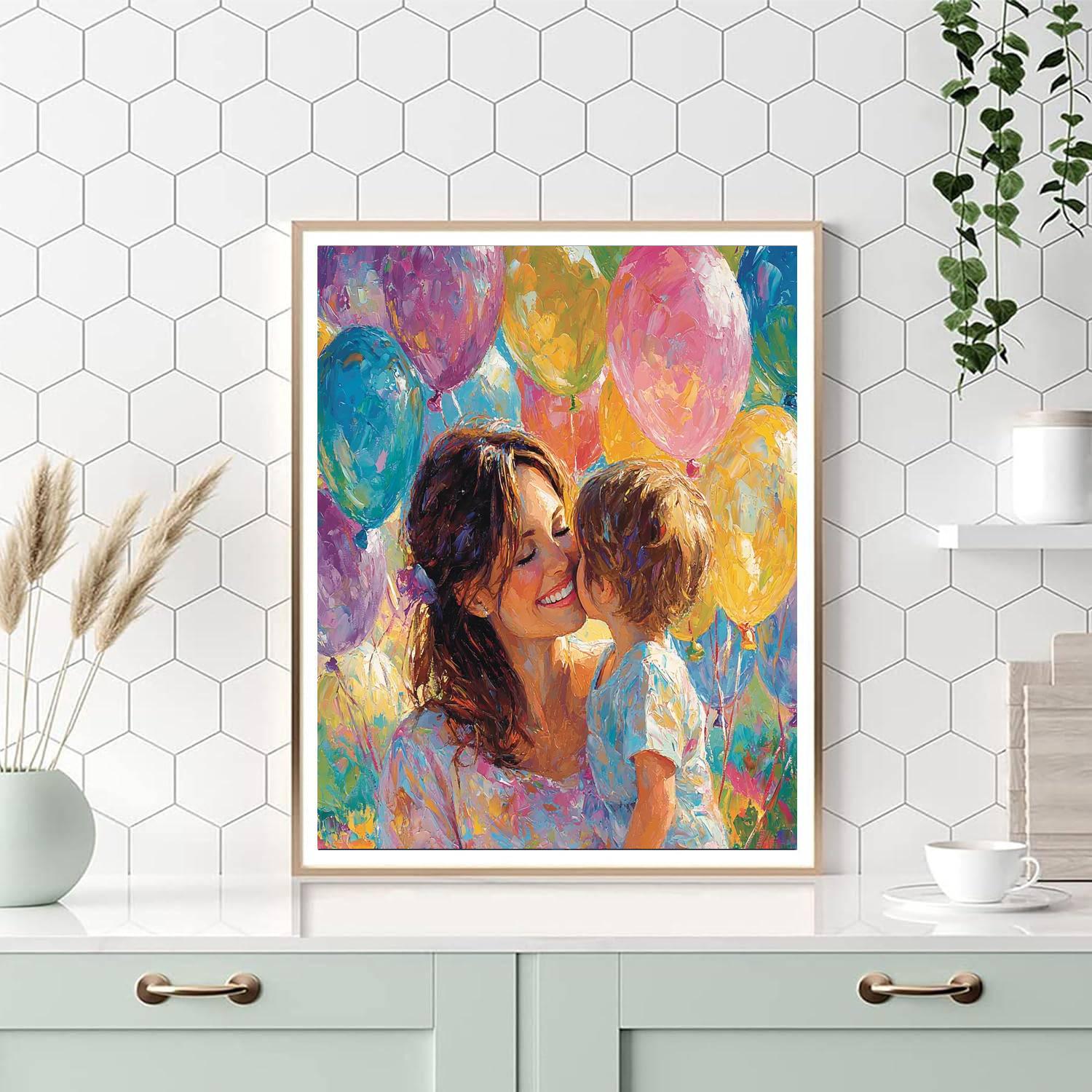 Kisses From The Heart DIY Paint By Numbers