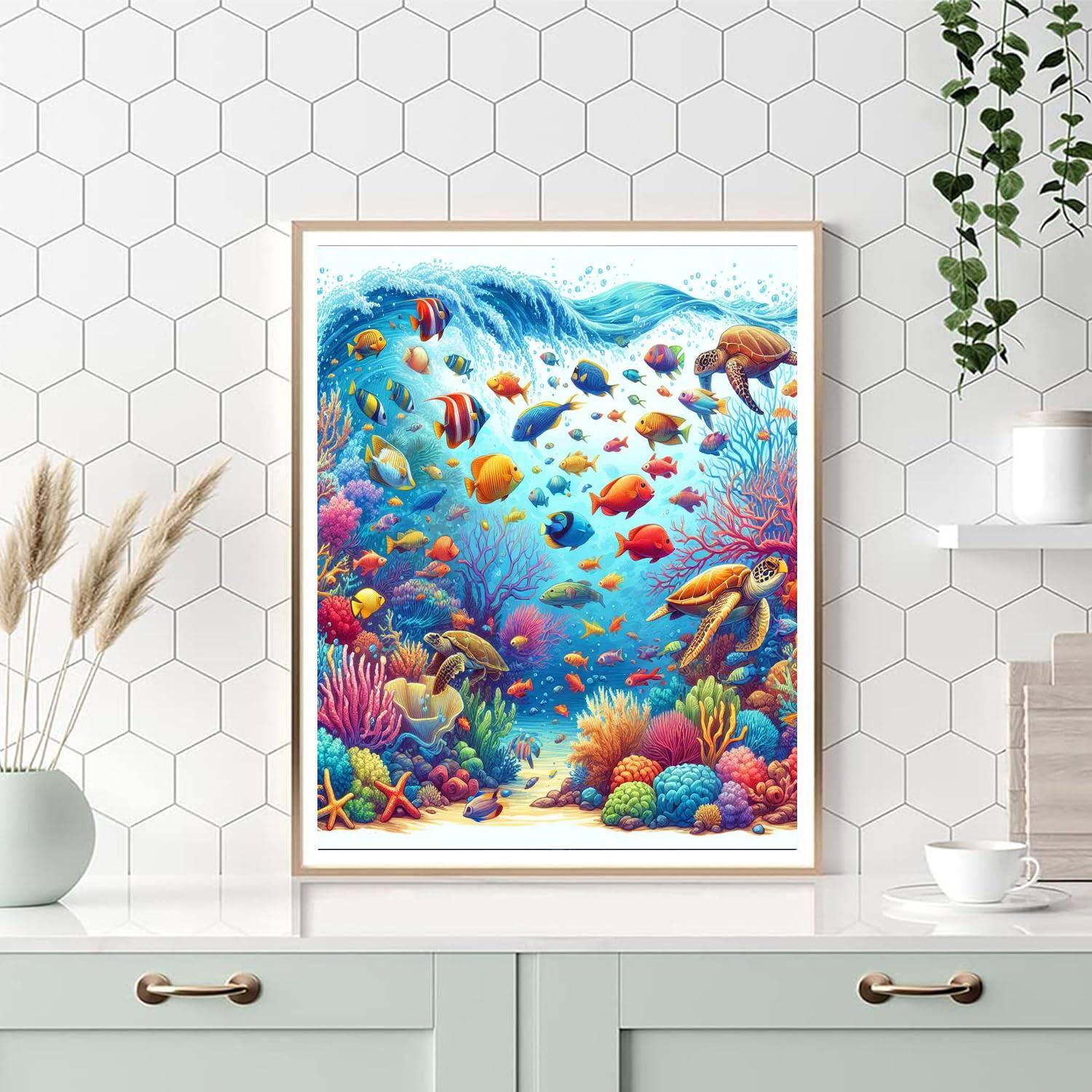 Charming Under The Sea Adventure Paint By Number