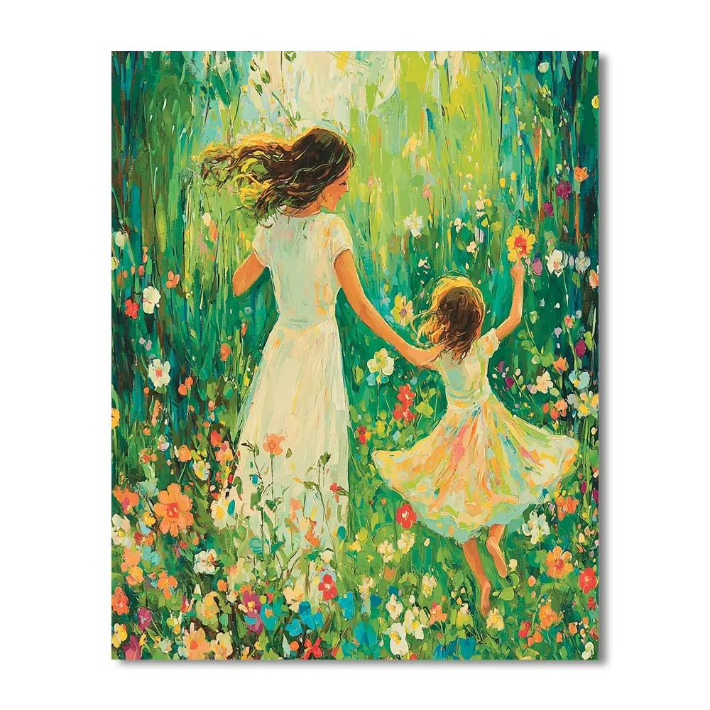 Mom's Joyful Dance Paint By Numbers Kits