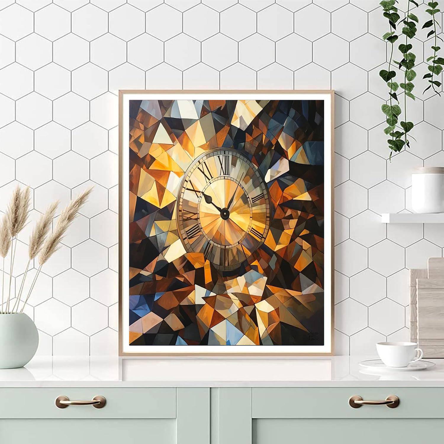 Caravaggio Inspired Mosaic Of Time  Paint By Numbers Kits