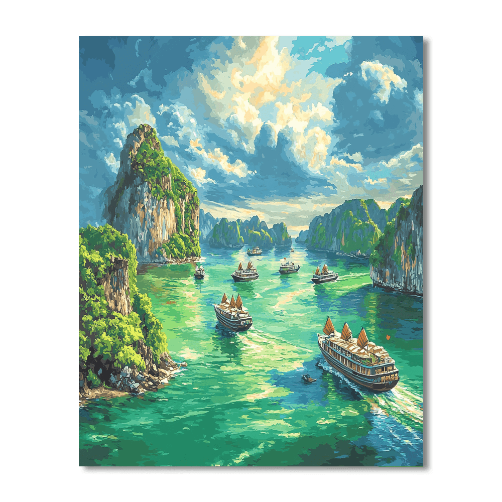 Ha Long Bay Paint By Numbers