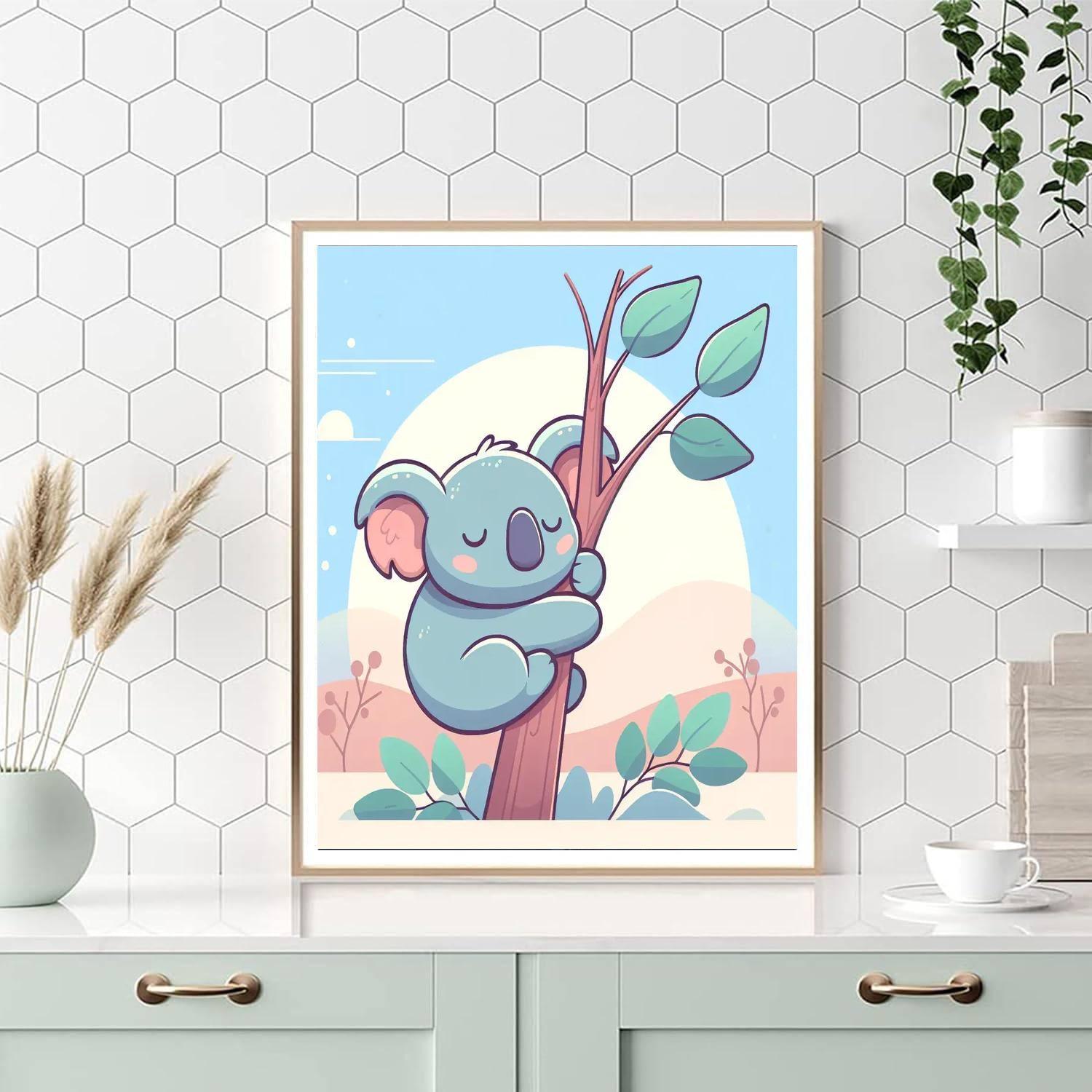 Cuddly Koala Dreamland Painting Number Kit
