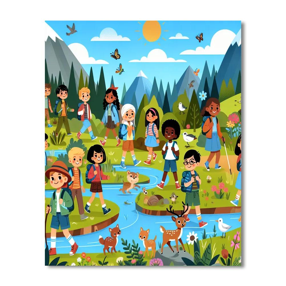 The Great Expedition Painting Number Kit