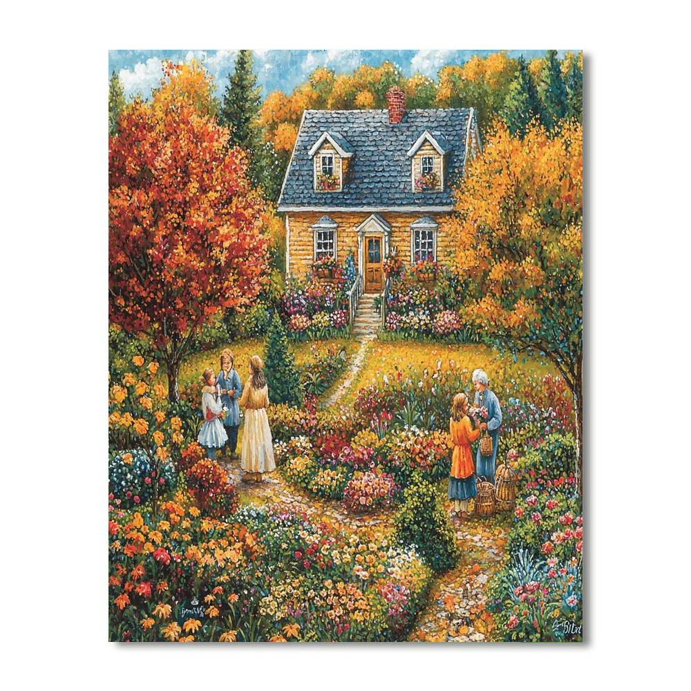 The Gift Of Kindness Number Painting