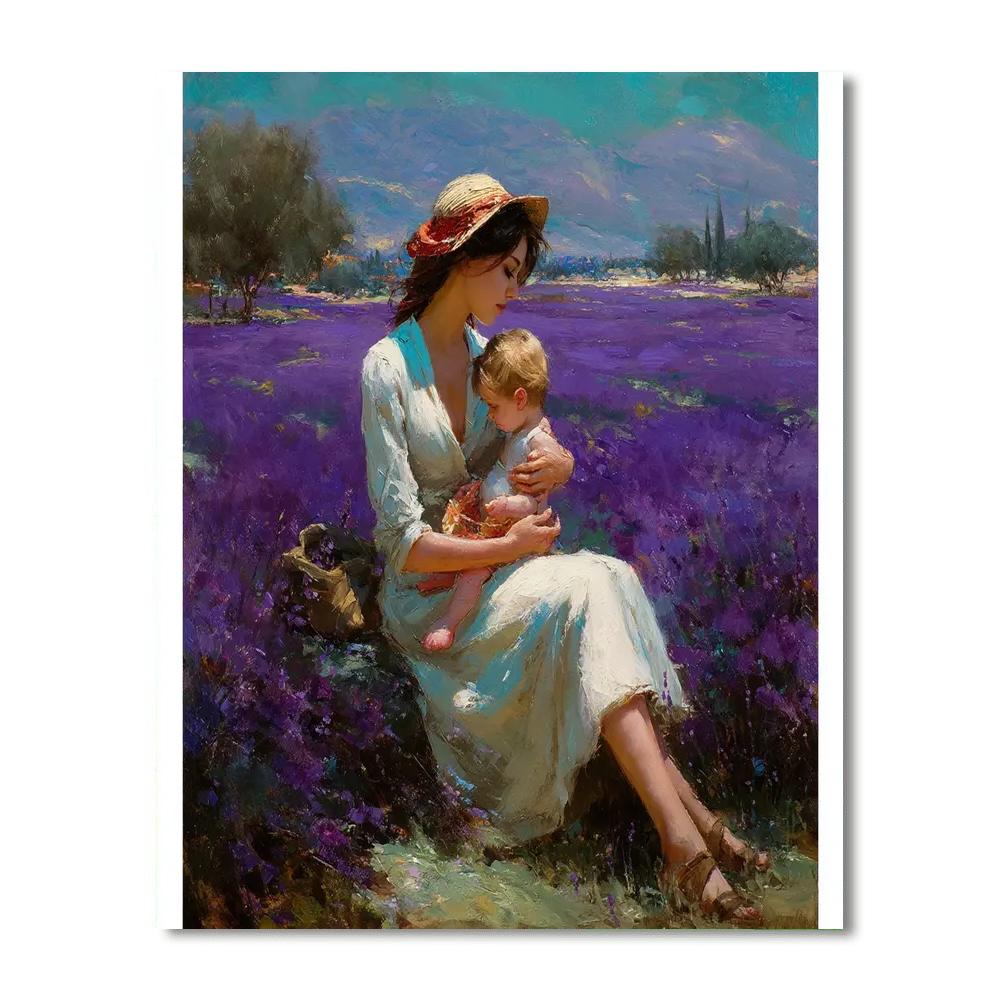 Lullaby In Lavender Paint By Numbers Kits