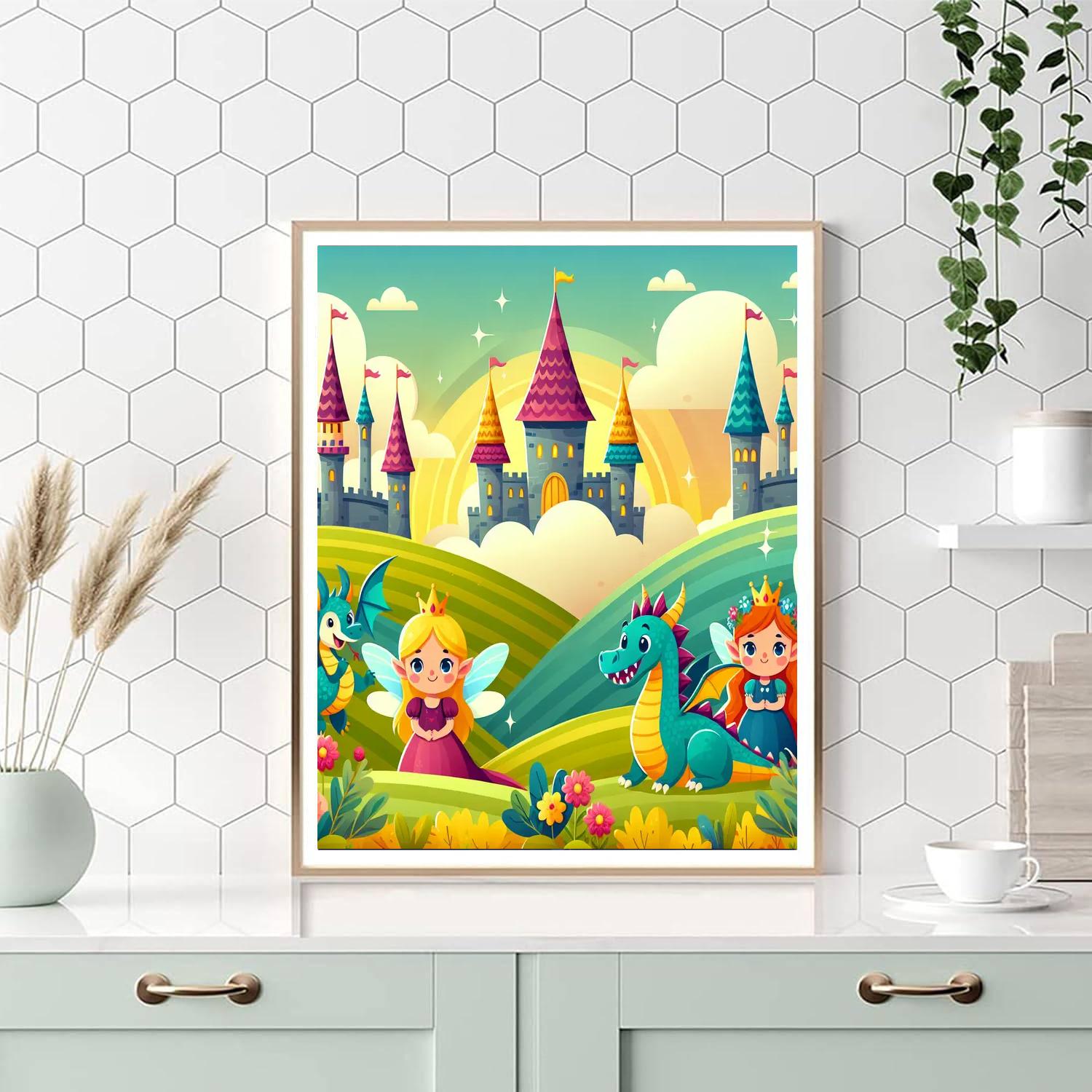 Adventures In A Fairytale Land Numbered Painting Kits