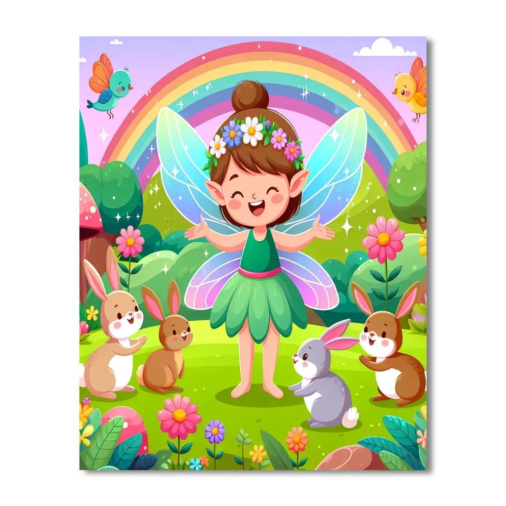 Fairy Tale Adventure Land Painting Number Kit