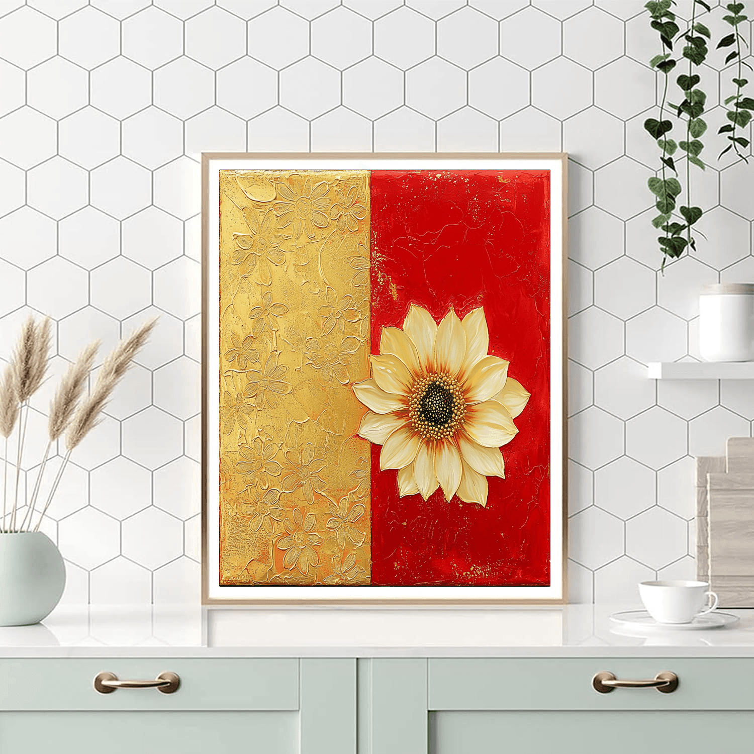 Gustav Klimt Inspired Blossoming Heritage  Numbered Painting Kits