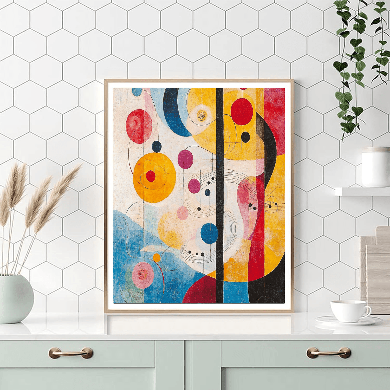 Paul Klee Inspired Sweet Harmony  Paint By Numbers Art